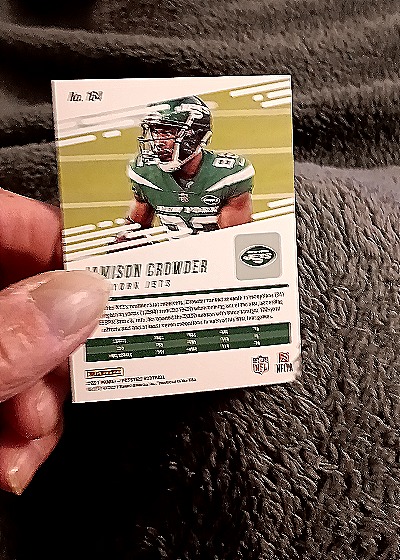 2021 Panini Prestige #164 Jamison Crowder — back