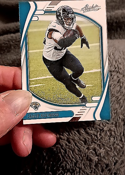 2021 Panini Absolute Football #62 James Robinson — front