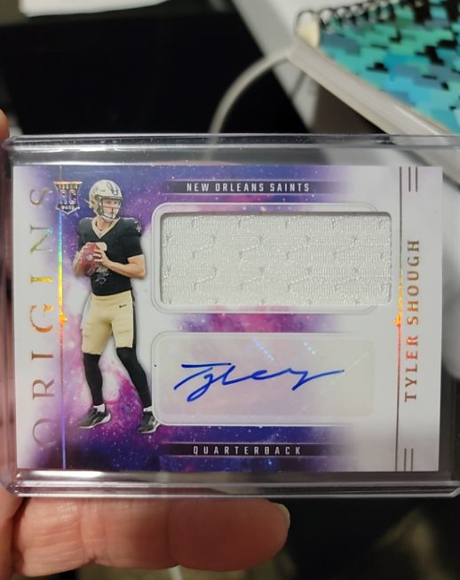 2025 Panini Origins #RJJ-TSH Tyler Shough — front