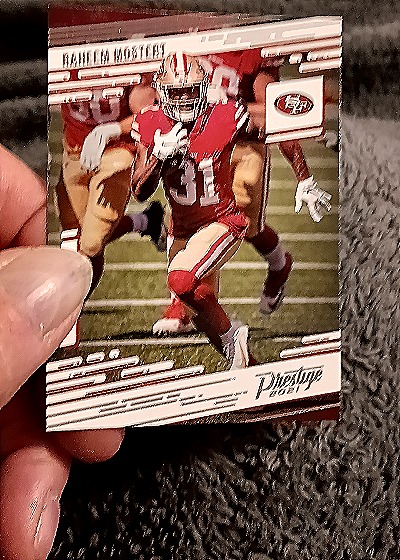 2021 Panini Prestige #148 Raheem Mostert — front