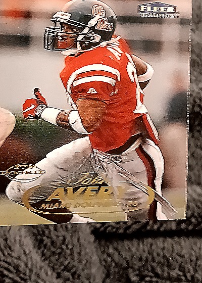 1994 Fleer GameDay #255 John Avery — front