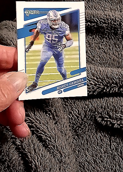 2021 Donruss #178 Romeo Okwara — front