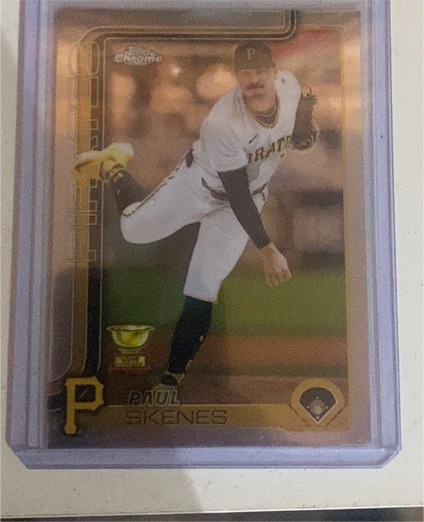 2025 Topps Chrome #300 Paul Skenes — front