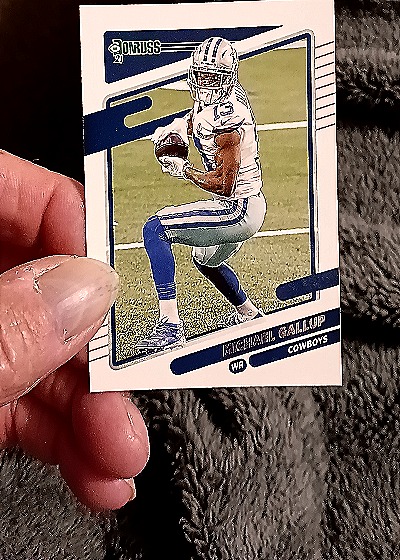 2021 Donruss #192 Michael Gallup — front