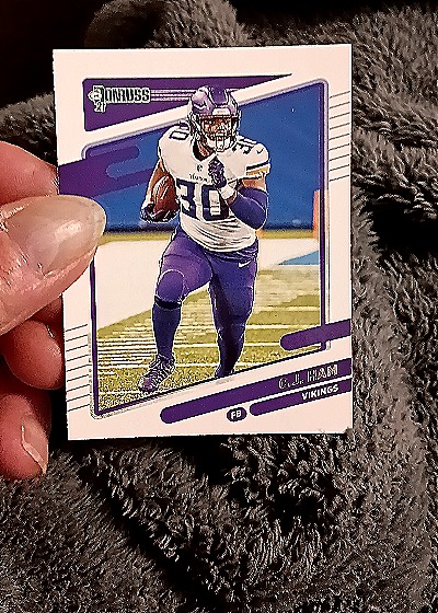 2021 Panini Donruss Football #130 C.J. Ham — front