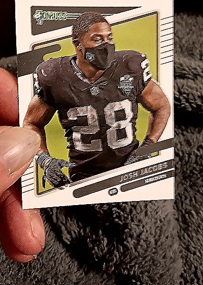 2021 Donruss #85 Josh Jacobs — front