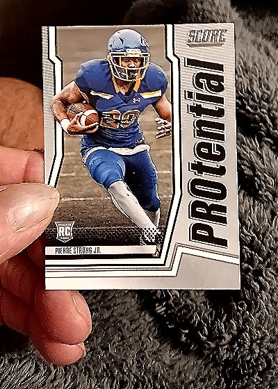 2022 Panini Score PROtential #P-PS Pierre Strong Jr. — front