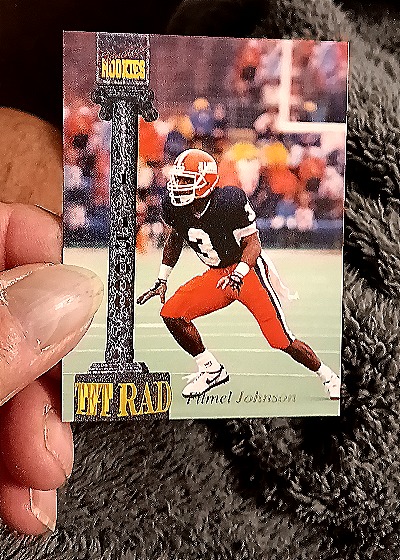 1994 Signature Rookies Tetrad #XIV Filmel Johnson — front