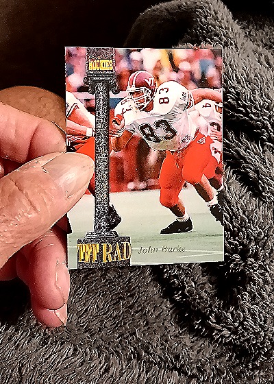 1994 Signature Rookies Tetrad #XIII John Burke — front