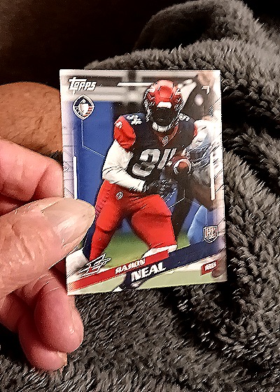2019 Topps AAF #34 Rajion Neal — front