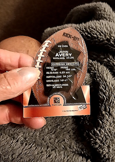 1999 Players John Avery — back