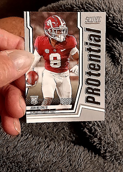 2022 Panini Score Protential #P-JM John Metchie III — front