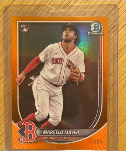 2025 Bowman Chrome #39 Marcelo Mayer — front