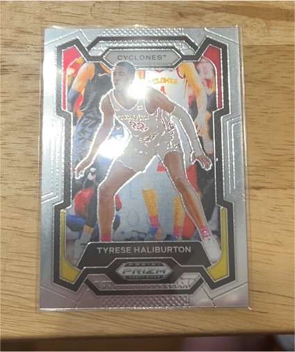 2024 Panini Prizm Draft Picks Cyclones Tyrese Haliburton — front