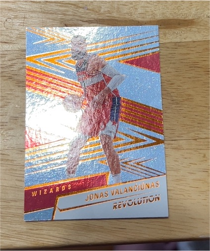 2018-19 Panini Revolution #? Jonas Valančiūnas — front