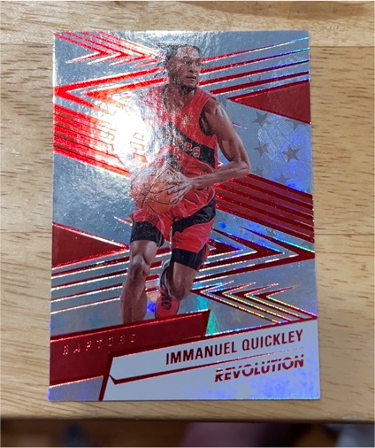 2024-25 Panini Revolution #56 Immanuel Quickley — front