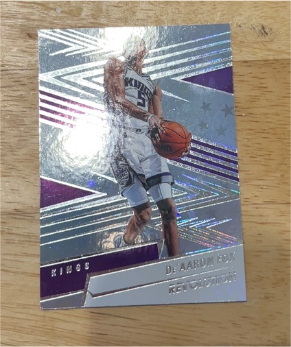 2024-25 Panini Revolution #5 De'Aaron Fox — front