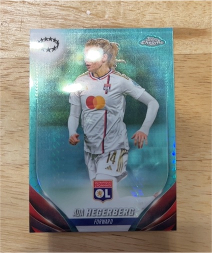 2023-24 Topps Chrome UEFA Women's UWCL #14 Ada Hegerberg — front