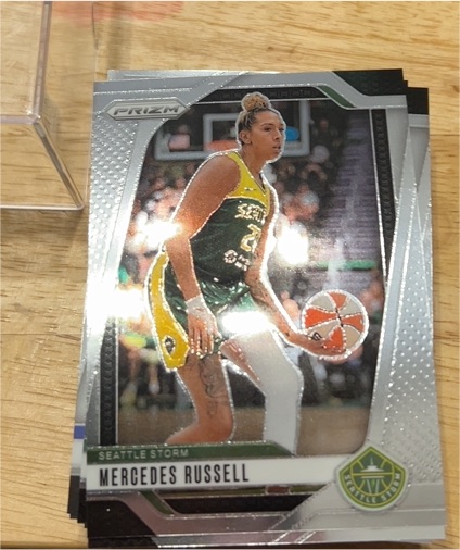 2024 Panini Prizm WNBA #109 Mercedes Russell — front