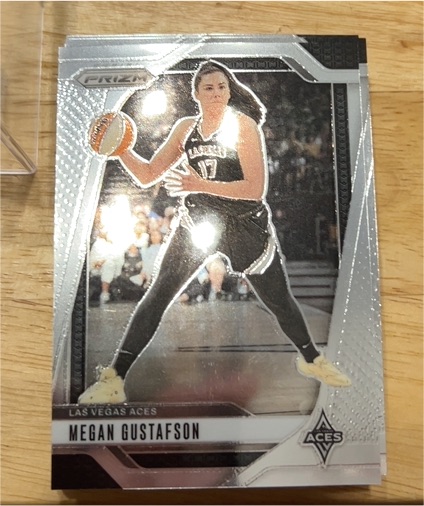 2024 Panini Prizm WNBA #78 Megan Gustafson — front