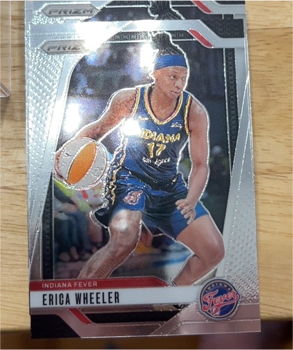 2024 Panini Prizm WNBA #61 Erica Wheeler — front