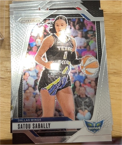 2024 Panini Prizm WNBA #43 Satou Sabally — front
