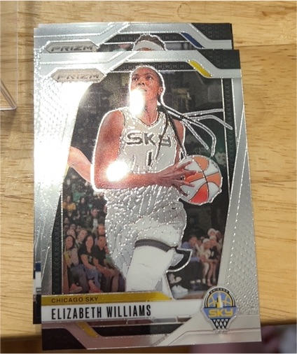 2024 Panini Prizm WNBA #24 Elizabeth Williams — front