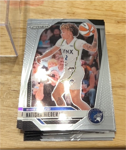 2024 Panini Prizm WNBA #18 Natisha Hiedeman — front
