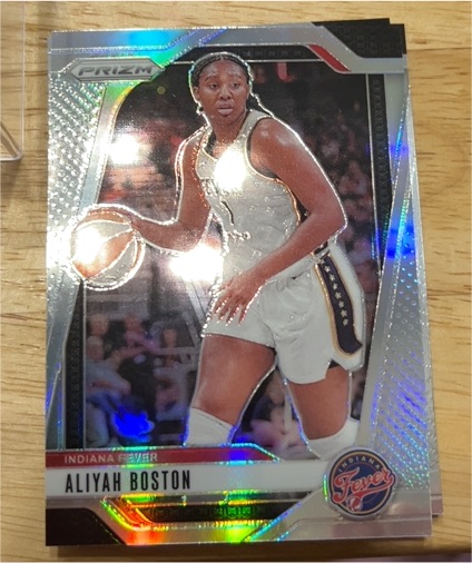 2024 Panini Prizm WNBA #3 Aliyah Boston — front