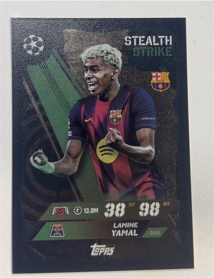 2024 Topps Match Champions League #448 Lamine Yamal — front