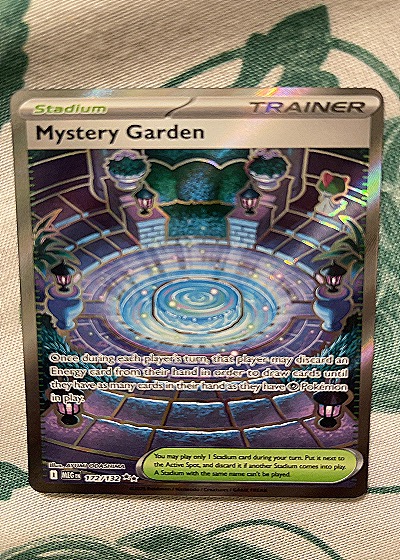 2025 Pokémon Mega Evolution #172 Mystery Garden — front