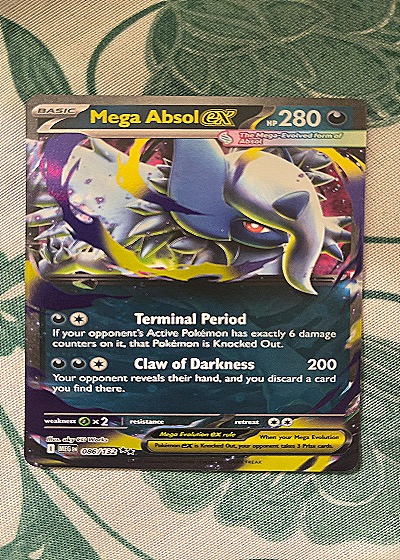 Mega Absol ex 086/132 — front