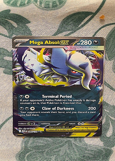 Pokemon TCG Mega Evolution #086 Mega Absol ex — front