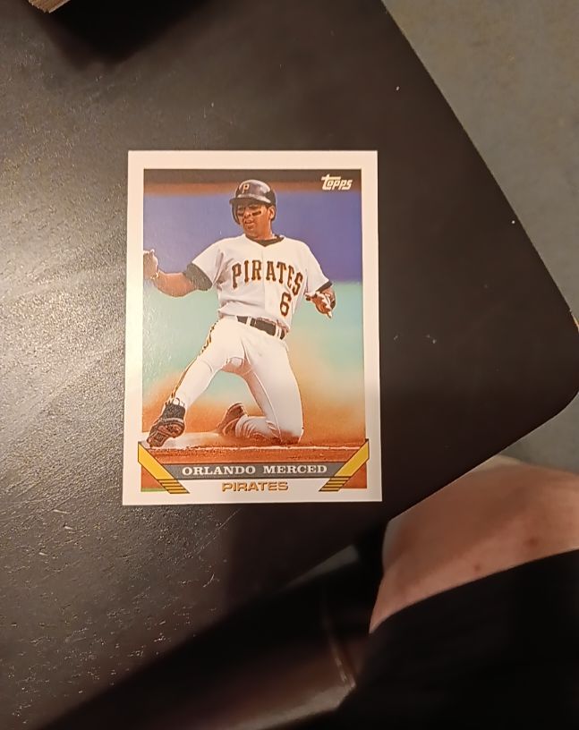 1993 Topps #6 Orlando Merced — front