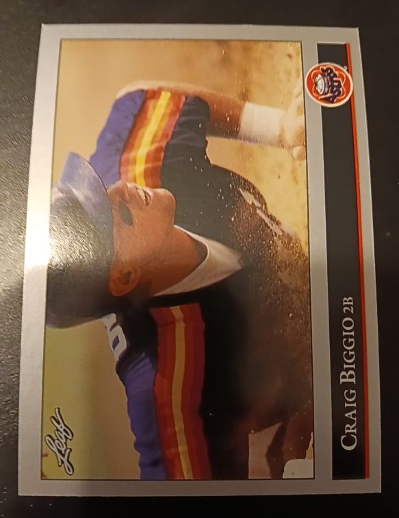 1992 Leaf #315 Craig Biggio — front
