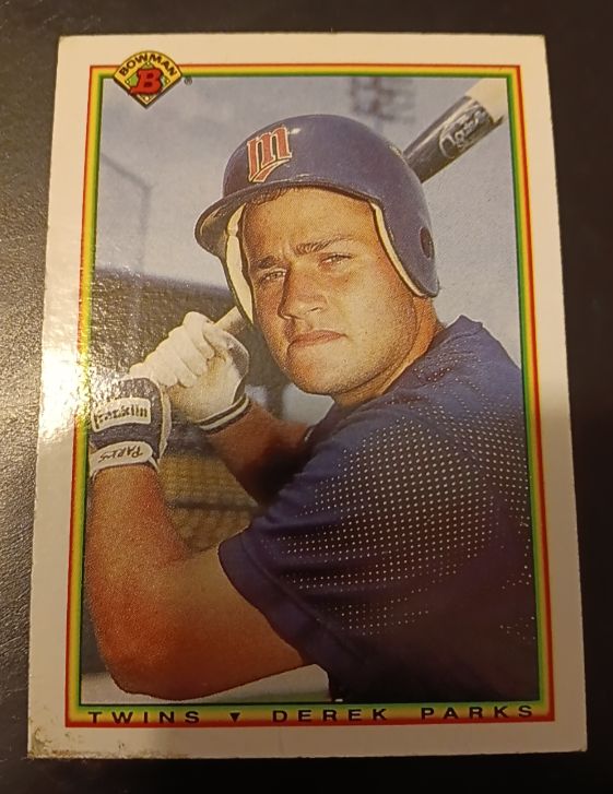 1990 Bowman #422 Derek Parks — front