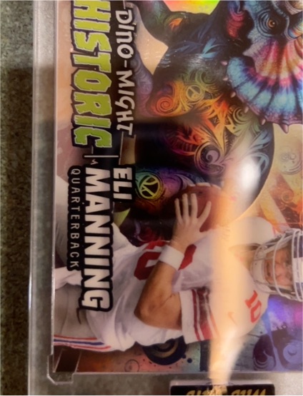 2024 Wild Card Dino-Might Historic Eli Manning #1/10 — front