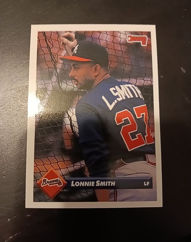 1993 Donruss #658 Lonnie Smith — front