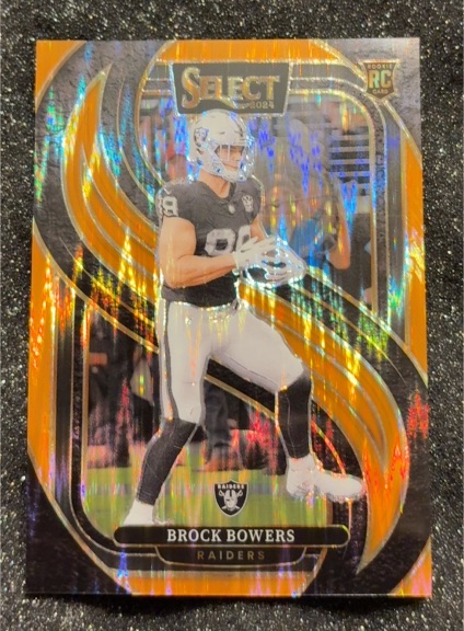 2024 Panini Select Premier Level #118 Brock Bowers — front