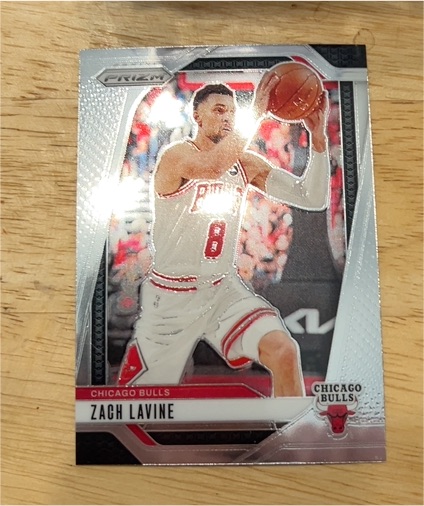 2024-25 Panini Prizm #192 Zach LaVine — front
