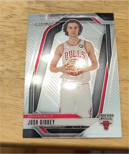 2024-25 Panini Prizm #112 Josh Giddey — front