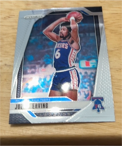 2024-25 Panini Prizm #292 Julius Erving — front
