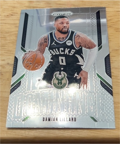2024-25 Panini Prizm #1 Damian Lillard Dominance — front