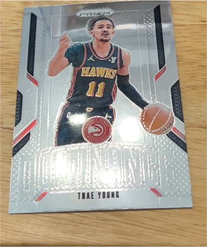 2024-25 Panini Prizm #20 Trae Young Dominance — front
