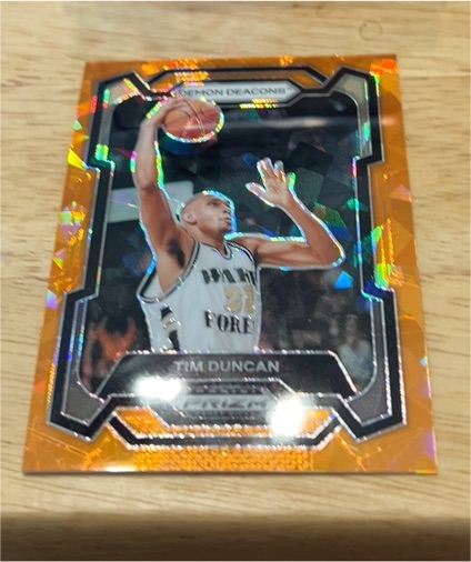 2024 Panini Prizm Draft Picks #63 Tim Duncan — front