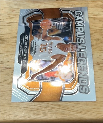 2024 Panini Prizm Draft Picks Campus Legends #3 Kevin Durant — front
