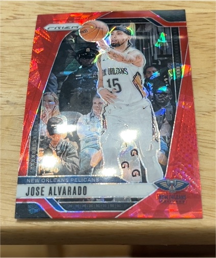 2024-25 Panini Prizm #167 Jose Alvarado — front