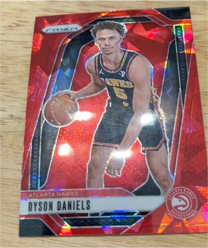 2024-25 Panini Prizm #122 Dyson Daniels — front