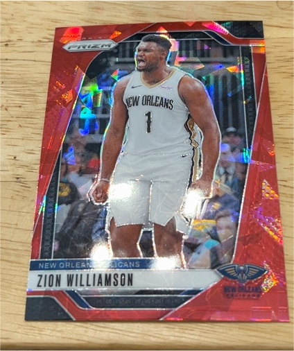 2024-25 Panini Prizm #10 Zion Williamson — front