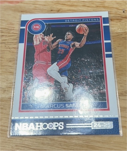 2024-25 Panini NBA Hoops #125 Marcus Sasser — front